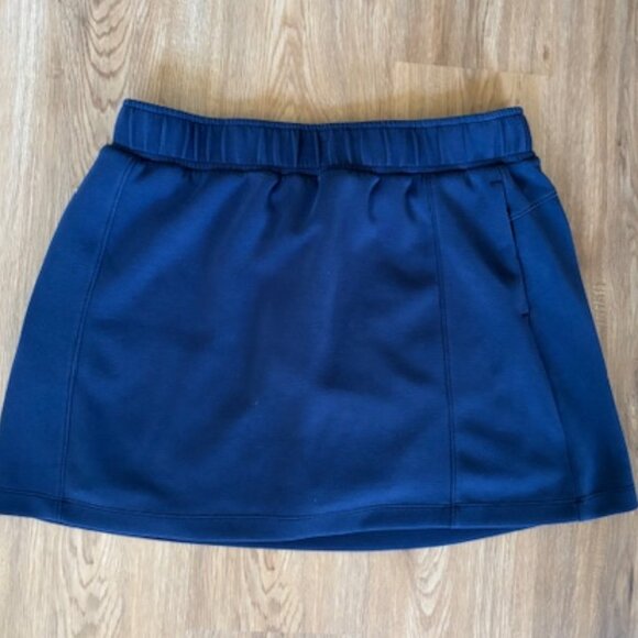 Mondetta Performance Navy Tennis Golf Sports Skort EUC Large - Picture 1 of 5